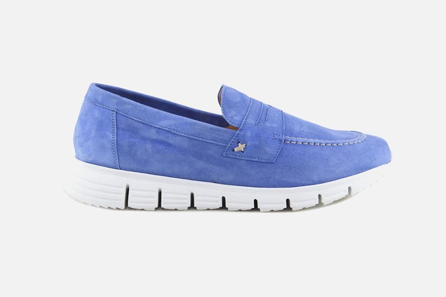 Women Cervone | Cervone - Caractere Lavande Loafers On Labotte
