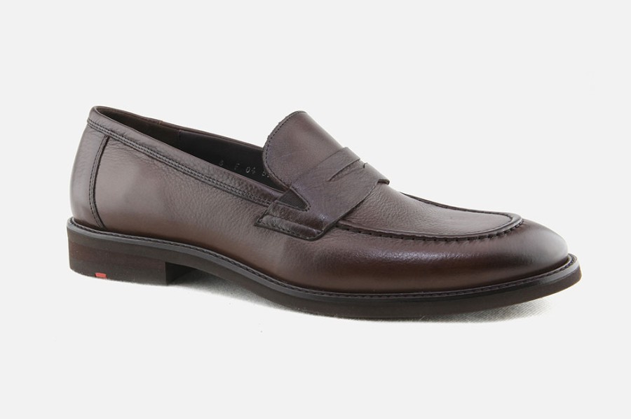 Men LLOYD | Lloyd - Reg Dark Brown Loafers On Labotte