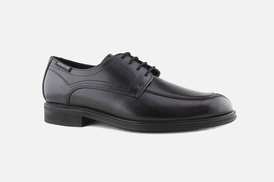 Men Mephisto | Mephisto - Korey Black Derbies On Labotte