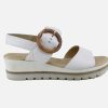 Women Gabor | Gabor - Lys Blanc Sandals On Labotte