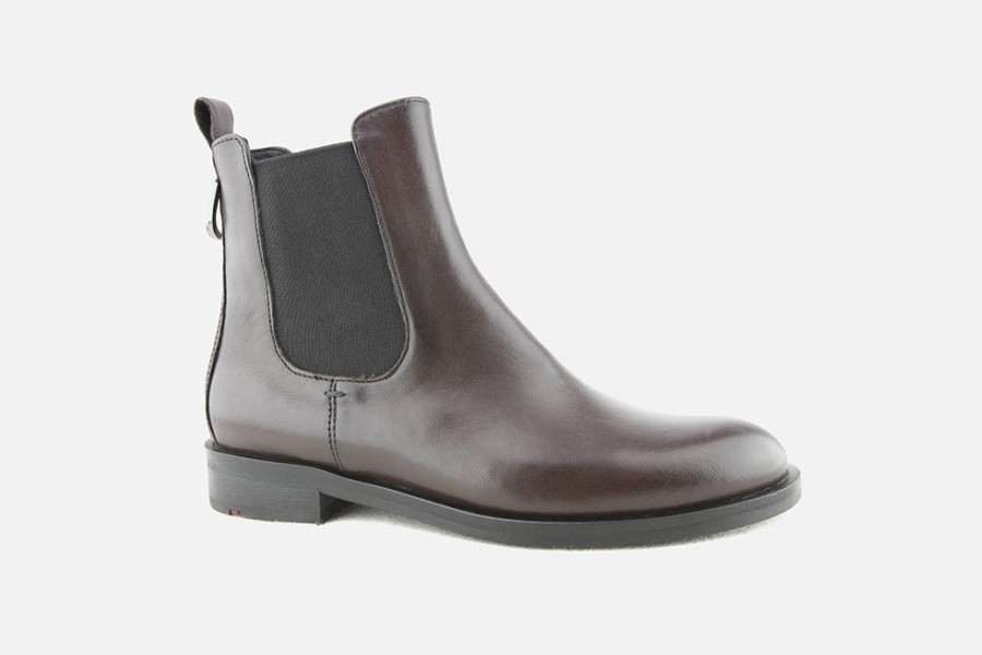 Women LLOYD | Lloyd - Gardian Choco Ankle Boots On Labotte