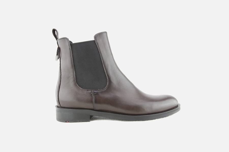 Women LLOYD | Lloyd - Gardian Choco Ankle Boots On Labotte