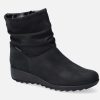 Women Mephisto | Mephisto - Agatha Black Ankle Boots On Labotte