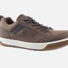 Men Ecco | Ecco - Byway Tred Gtx Brown Sneakers On Labotte