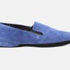 Women Erel | Erel - Germaine Bleu Low Slippers On Labotte