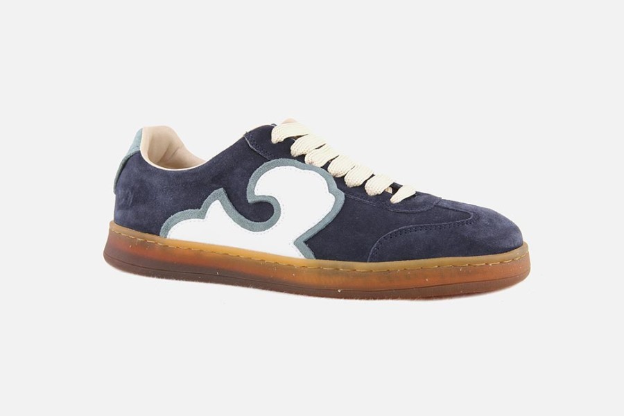 Women MaiMai | Maimai - Encyclo Deep Blue Sneakers On Labotte