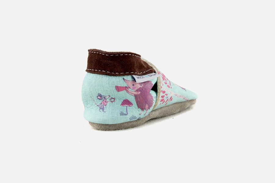 Girls Inch Blue | Inch Blue - Fanfare Layette Shoes On Labotte