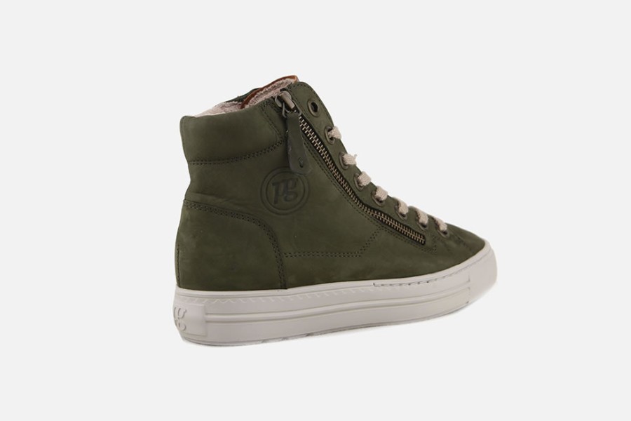 Women Paul Green | Paul Green - Pop Jungle Lace-Up Boots On Labotte