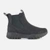 Women Woden | Woden - Rubber Track Boot Black Ankle Boots On Labotte