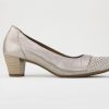 Women Gabor | Gabor - Isabeau Nacre Or Pumps On Labotte