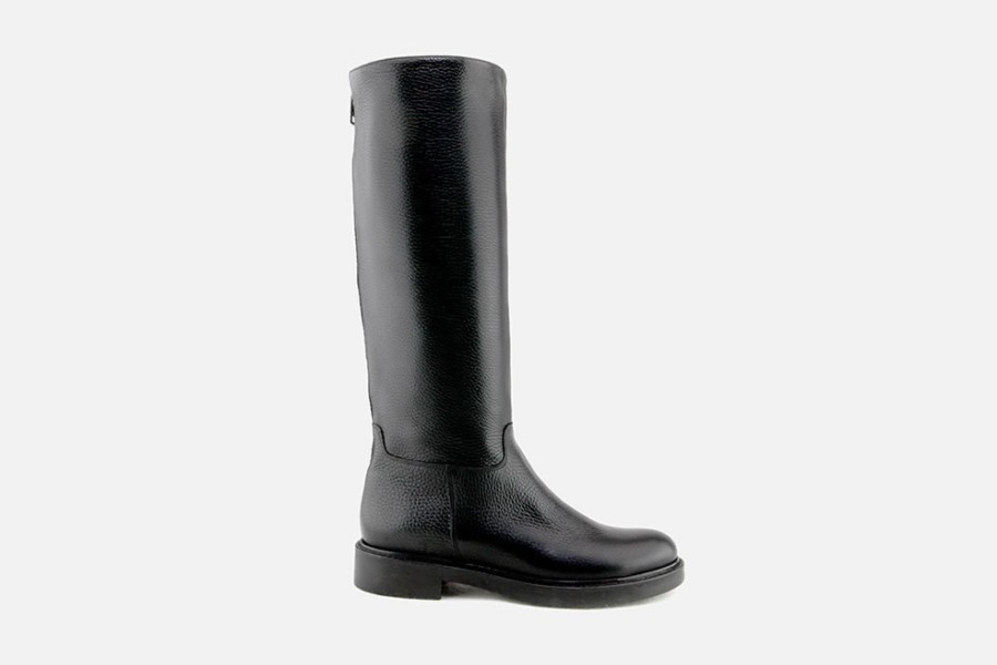 Women Guglielmo Rotta | Guglielmo Rotta - Galop Noir Boots On Labotte