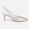 Women Kennel & Schmenger | Kennel & Schmenger - Liz Sling Champagne Pumps On Labotte