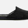 Men Exquise | Exquise - Ramon Noir Low Slippers On Labotte