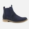 Girls Bellamy | Bellamy - Dorothee Bleu Glitter Ankle Boots On Labotte
