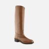 Women Artami | Artami - Cavalleria Light Brown Boots On Labotte