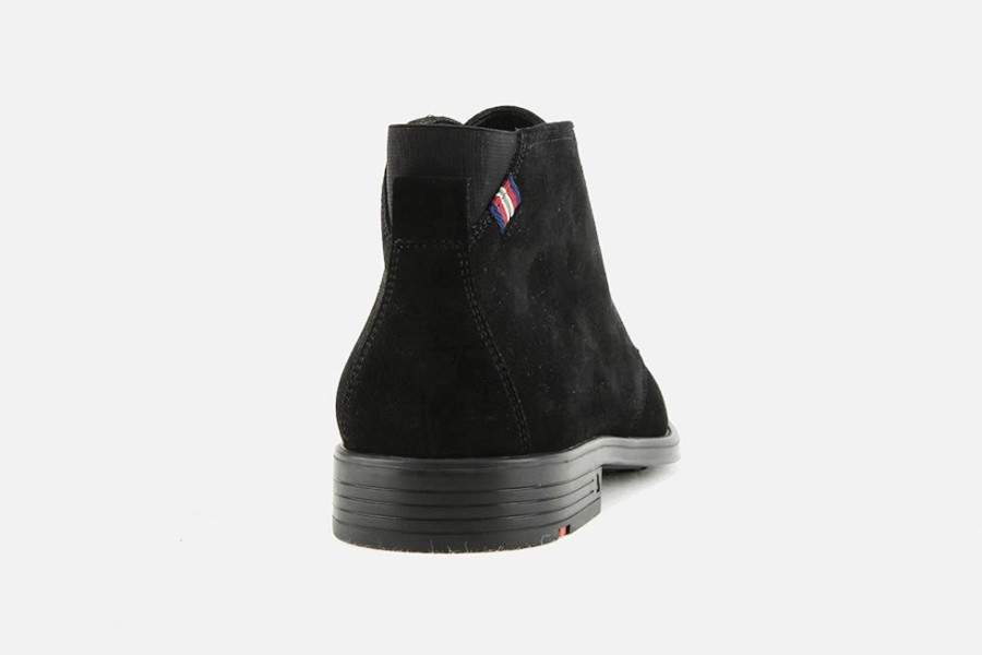 Men LLOYD | Lloyd - Patriot D Noir Lace-Up Boots On Labotte