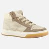 Girls Beberlis | Beberlis - Beverly Mid Toffee Sandy Lace-Up Boots On Labotte