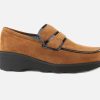 Women Thierry Rabotin | Thierry Rabotin - Tonic Rust Black Loafers On Labotte
