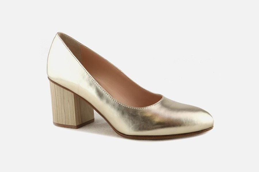 Women Moments By Content | Moments By Content - Ceres Champagne Pumps On Labotte