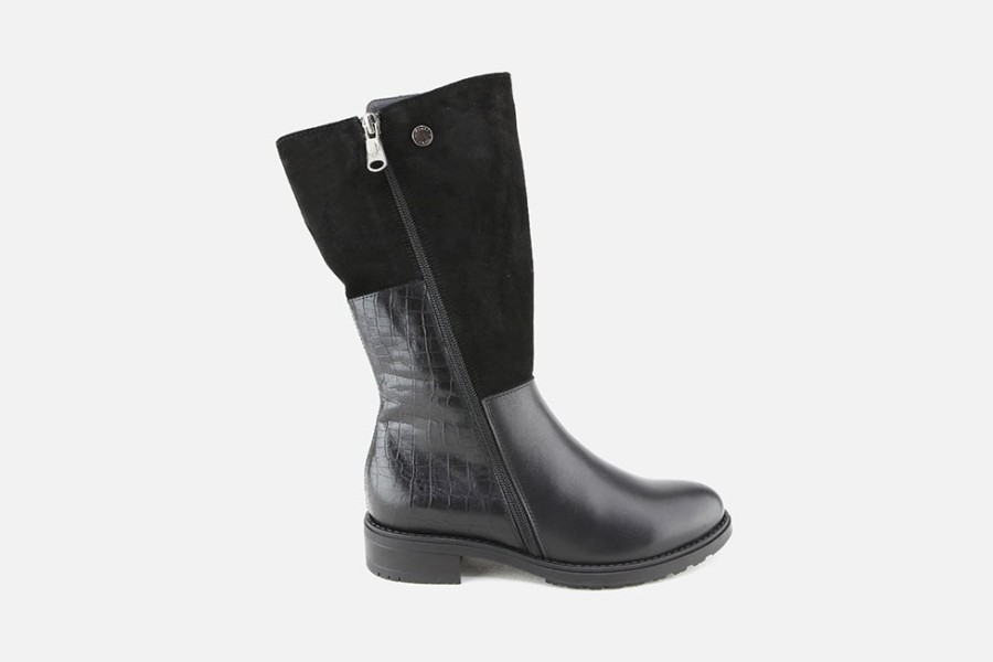 Women Paula Urban | Paula Urban - Maureen Noir Boots On Labotte