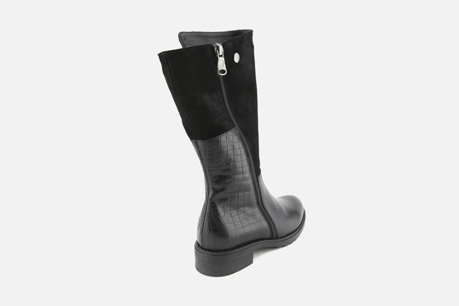 Women Paula Urban | Paula Urban - Maureen Noir Boots On Labotte