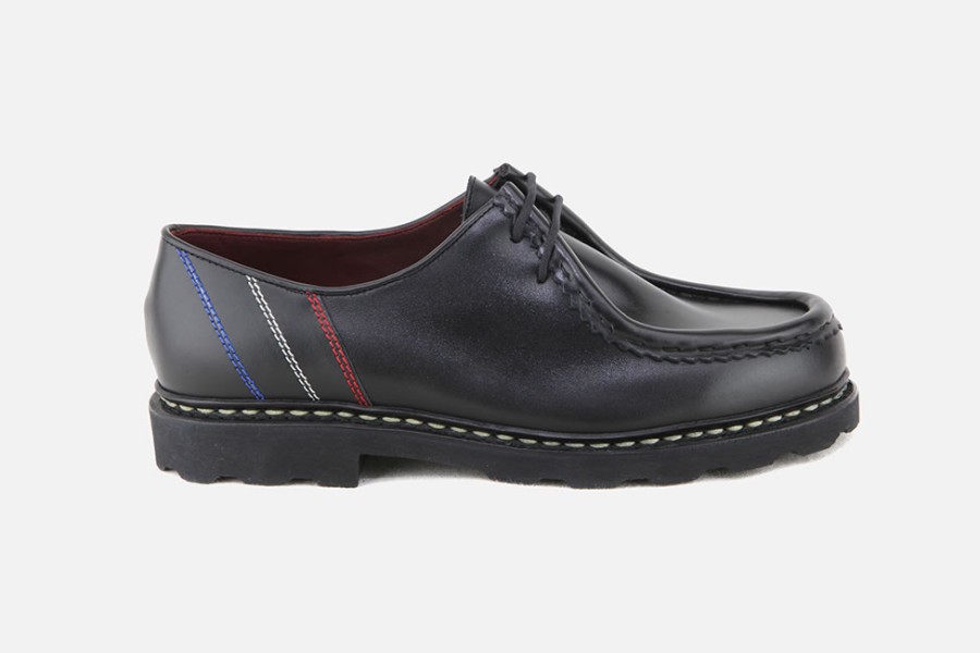 Men Paraboot | Paraboot - Morzine Bbr Lisse Noir Derbies On Labotte