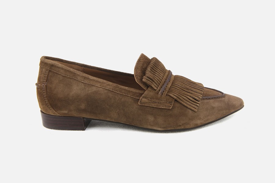 Women Pedro Miralles | Pedro Miralles - Melo Tabacco Loafers On Labotte