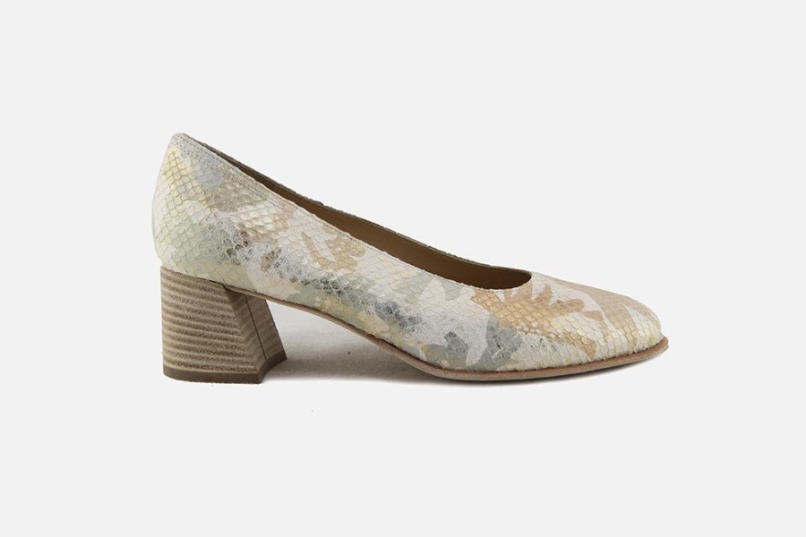 Women Brunate | Brunate - Bruxelles Multi Beige Pumps On Labotte