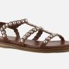 Women Alpe | Alpe - Armonia Cuero Sandals On Labotte