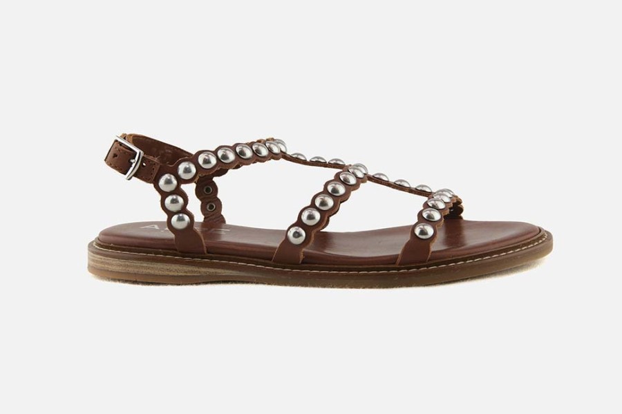 Women Alpe | Alpe - Armonia Cuero Sandals On Labotte