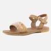 Girls Adolie | Adolie - Lazar Mexica Camel Sandals On Labotte