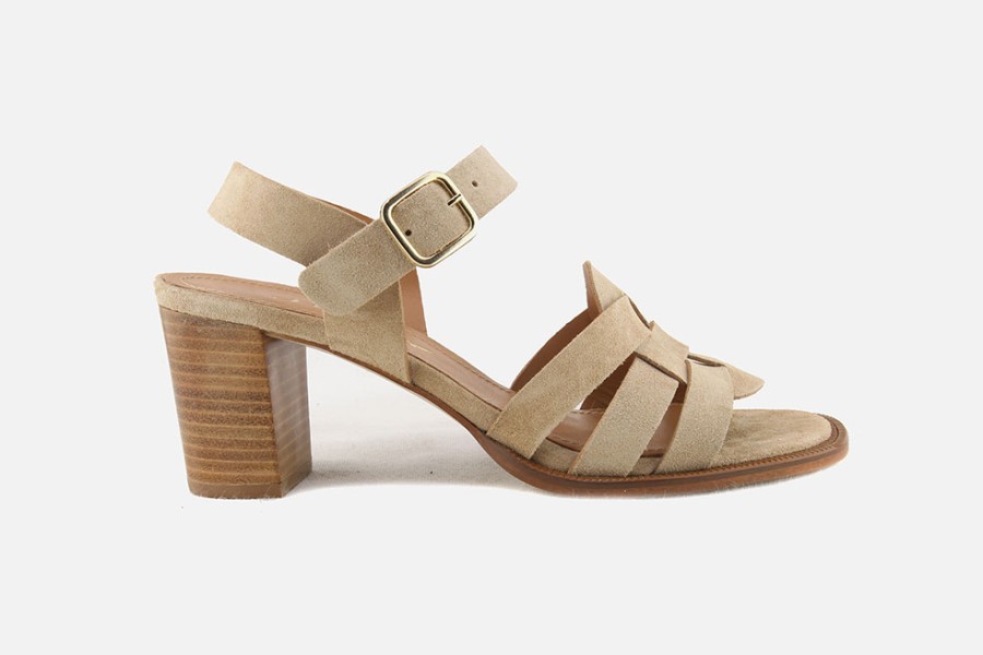 Women Jhay | Jhay - Verseau Sable Sandals On Labotte
