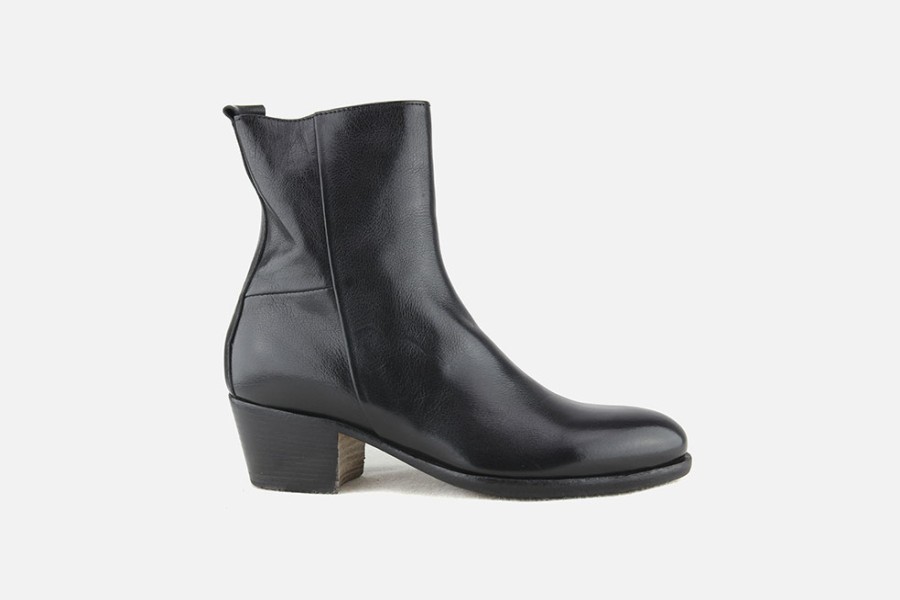 Women Elia Maurizi | Elia Maurizi - Enea Boots Noir Ankle Boots On Labotte