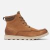 Men Sorel | Sorel - Madson Ii Moctoe Tan Lace-Up Boots On Labotte