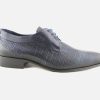 Men Fluchos | Fluchos - Aldebert Blue Print Derbies On Labotte