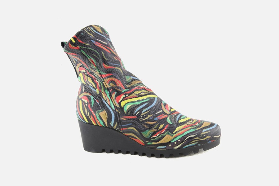 Women Arche | Arche - Larazo Multi Comete Ankle Boots On Labotte