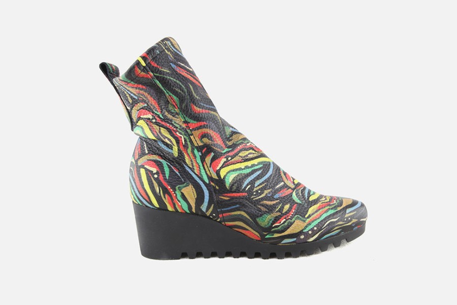Women Arche | Arche - Larazo Multi Comete Ankle Boots On Labotte
