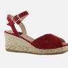 Women Gaimo | Gaimo - Gaimo Ros Rouge Sandals On Labotte
