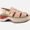 Women Pertini | Pertini - Samarcande Peach Sandals On Labotte