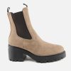 Women Hogan | Hogan - Hogan Chelsea 584 Daim Ginger Ankle Boots On Labotte
