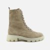 Women Paul Green | Paul Green - Paso Alto Dune Lace-Up Boots On Labotte