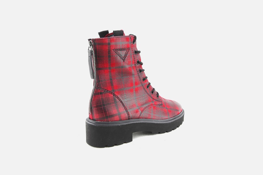 Women Paul Green | Paul Green - Park Rouge Scott Lace-Up Boots On Labotte