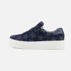 Girls Acebos | Acebos - Ambre Navy Star Lace-Up Shoes On Labotte