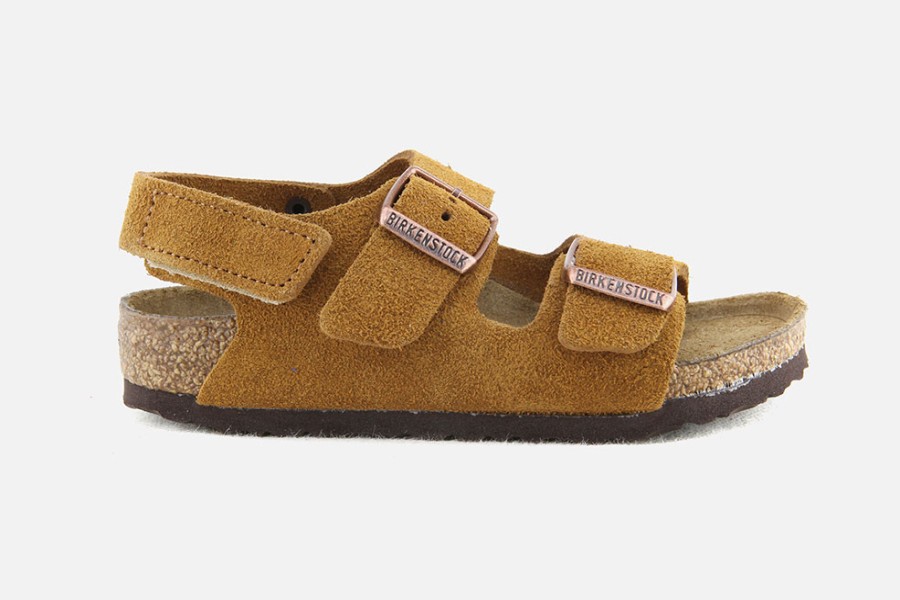 Girls Birkenstock | Birkenstock - Milano Kids Mink Sandals On Labotte