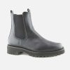 Women Paul Green | Paul Green - Pericles Grain Noir Ankle Boots On Labotte
