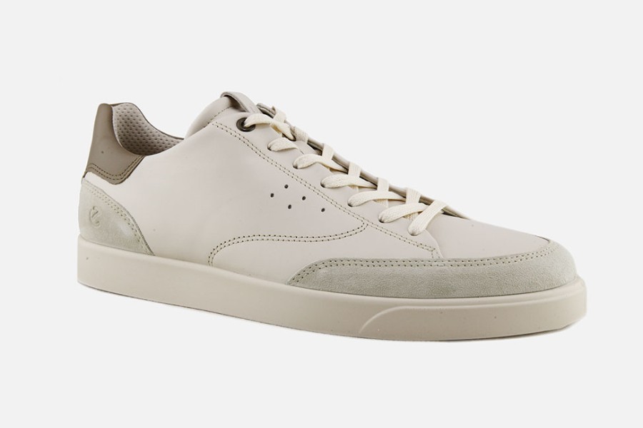 Men Ecco | Ecco - Street Lite Lux White Man Sneakers On Labotte