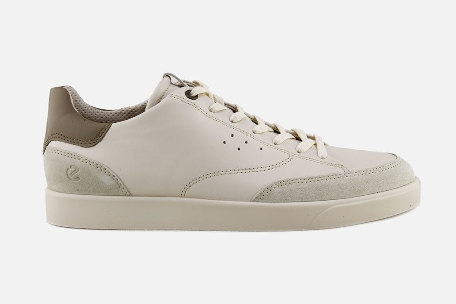 Men Ecco | Ecco - Street Lite Lux White Man Sneakers On Labotte