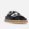 Women Bruno Premi | Bruno Premi - Walta Noir Sandals On Labotte
