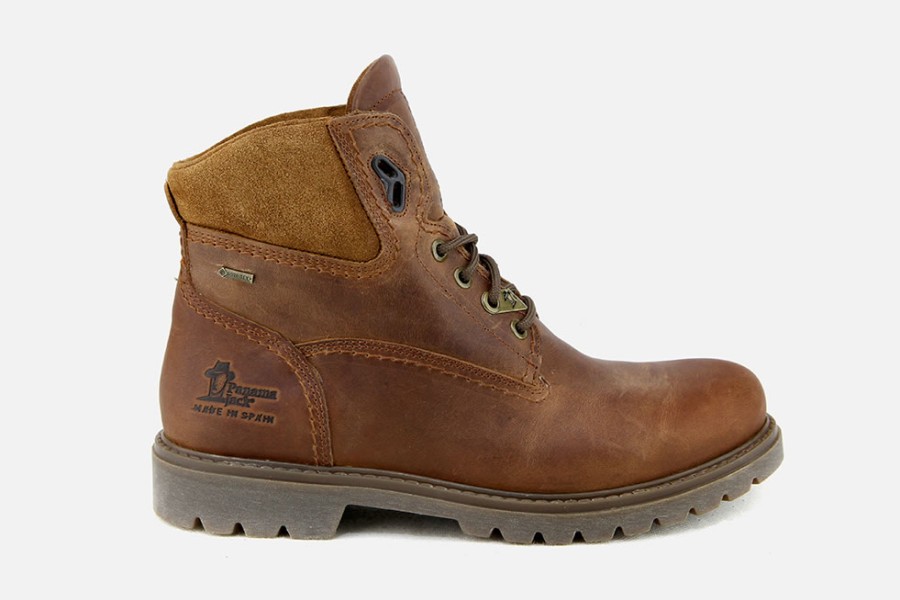 Men Panama Jack | Panama Jack - Amur Cuero Gtx Lace-Up Boots On Labotte
