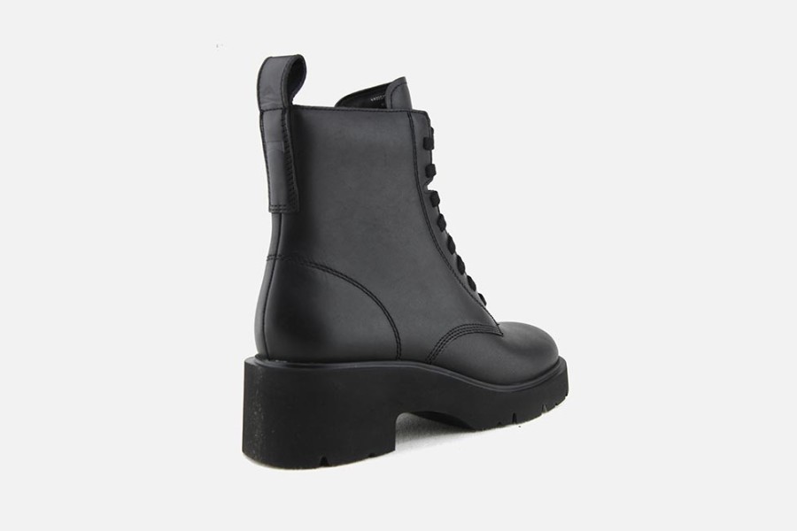 Women Camper | Camper - Milah Hi Lace Noir Lace-Up Boots On Labotte
